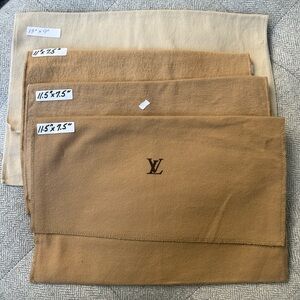 Reseller Mixed Bundle Authentic Louis Vuitton Flap Dust Bags – 16 pcs -Mixed